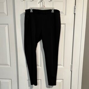 Black thick leggings women’s size XXL MK